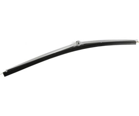 Corvette Satin Finish Windshield Wiper Blade with Insert, 1968-1982