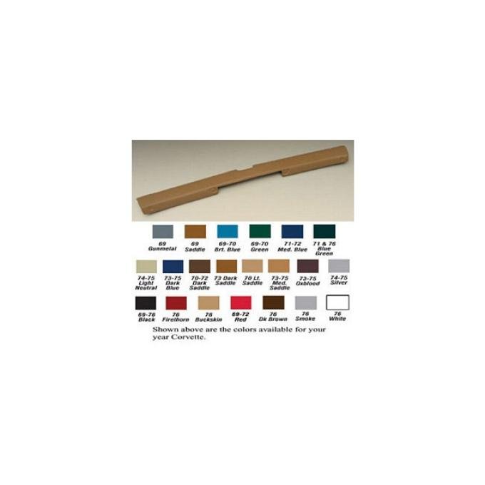 Corvette Header Trim, Coupe, 1969-1976 | 73-75 Dark Blue