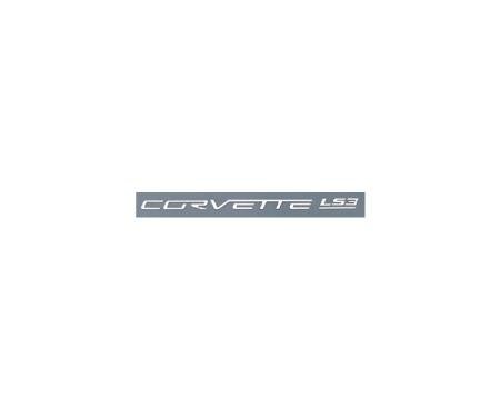 Corvette Fuel Rail Letter Set, LS3, Ultra Chrome, 2008-2013