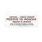 Full Size Chevy Battery Warning Decal, 1964-1966