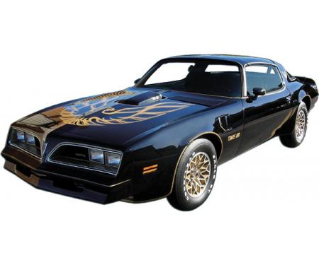 Firebird Decal Set, Special Edition, Bandit Gold, 1977-1978