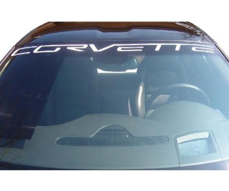 Corvette C6 Windshield Banner Decal, 2005-2013