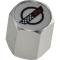 Corvette C4 Logo Valve Stem Caps, Aluminum