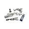 Firebird LT-1 BBK Dual-Catalytic 1-5/8 Chrome Shorty Tuned Length Exhaust Header Kit, 1995-1997