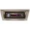 Chevy II-Nova Stereo Radio, KHE-100, AM/FM, Manual Tuning, Black Face, Chrome Bezel, 1966-1967