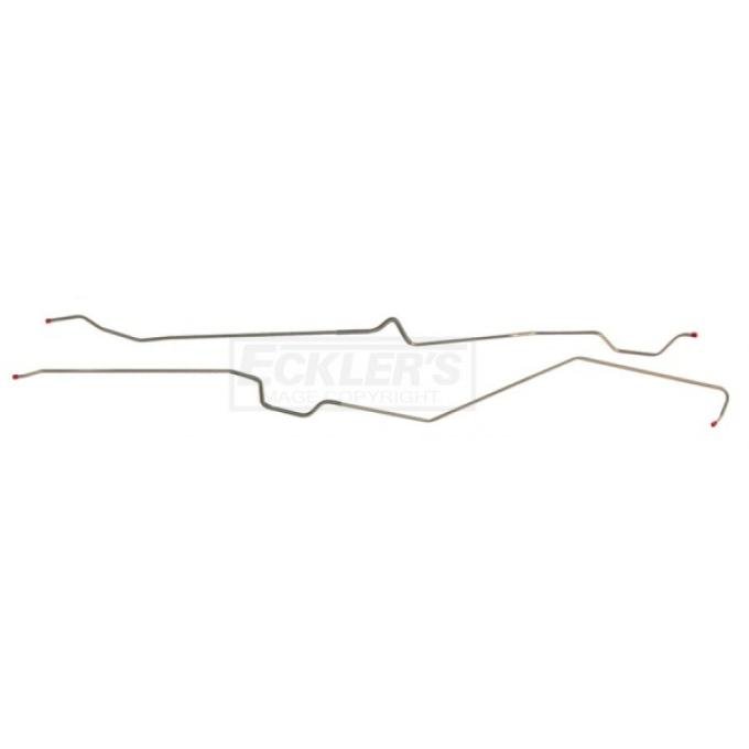 Chevelle Main Fuel Line, 3/8 Inch, Stainless Steel 1976-1977