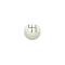 Camaro Shifter Knob, 4-Speed Transmission, White, For Cars With Hurst Shifters, 1967-1981