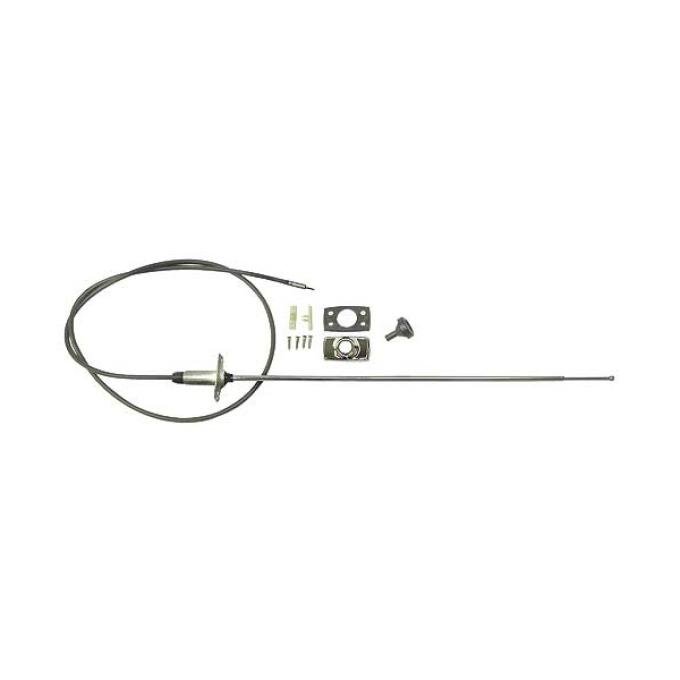 Redline Restomotive® 1968-1977 Ford Car & Truck Radio Antenna Assembly