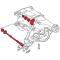 Camaro 4-Speed Shifter Front Strut Rod Transmission Mounting Bracket, Muncie, 1967-1968
