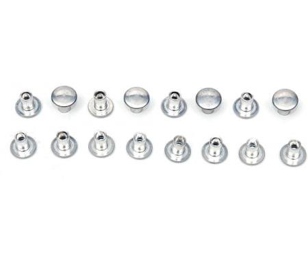 Redline Restomotive® 1966 Chevelle / El Camino Grill Fastener / Retainer Kit