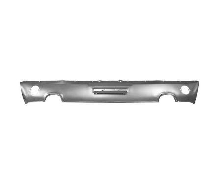 Redline Restomotive® 1967-1968 Ford Mustang Rear Valance with Exhaust Holes