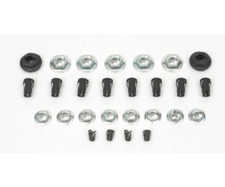 Camaro Emblem Fastener Set, Rally Sport (RS) 1969