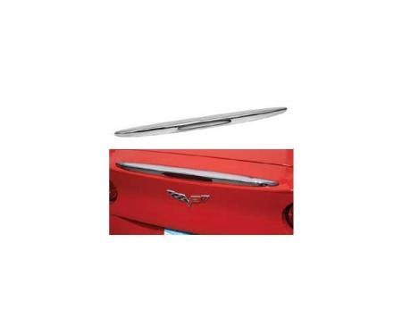Corvette Rear Bumper Spoiler, Chrome, 2005-2013