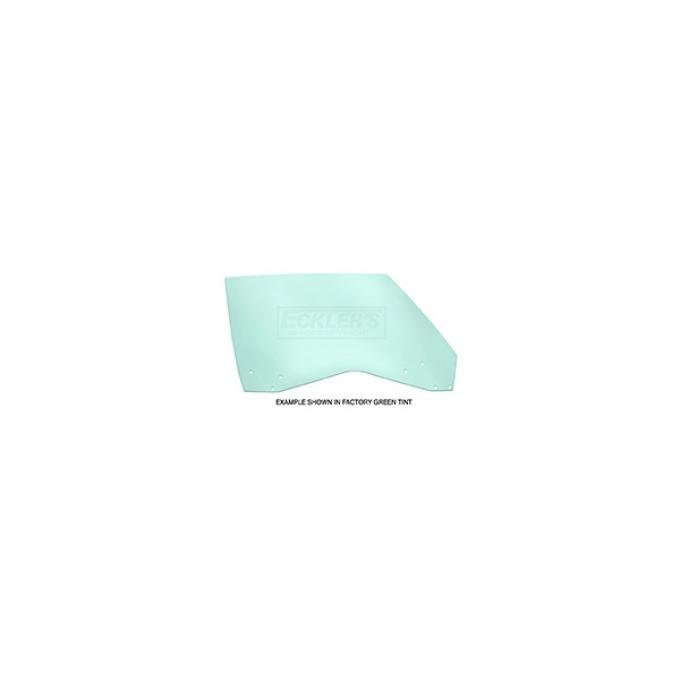 Window Glass, Door, Formal Roof, Fastback, Left Side, Torino, Fairlane, 1968
