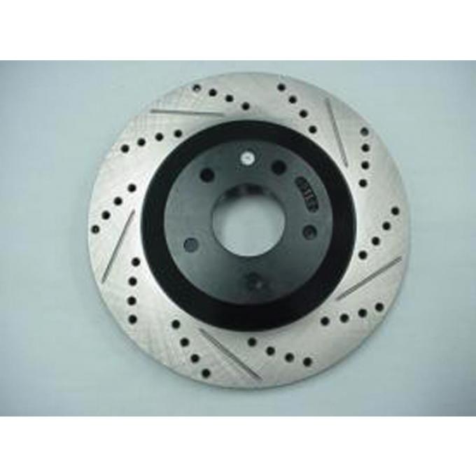 Corvette Brake Rotor, Left, Front, 13", High Performance, 1988-1996