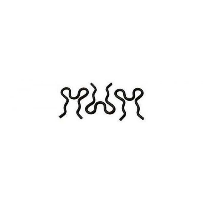 Firebird Parking Brake Cable Retaining Clip Set, 1967-1981