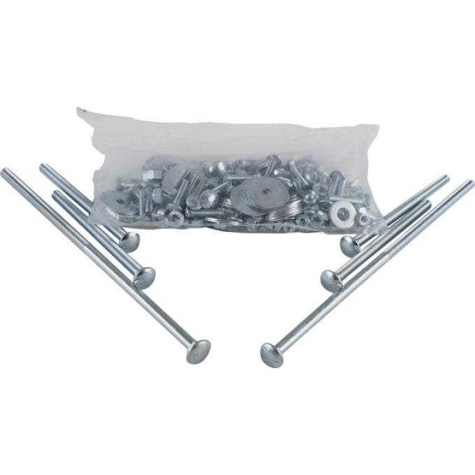Chevy Truck Bed Bolt Kit, Zinc Plated, Short Bed, Step Side, 1951-1953