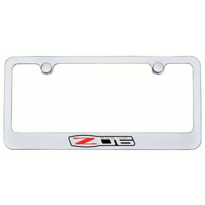 Corvette Elite License Frame, 05-13 Z06 505HP