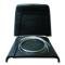 Chevelle Bucket Seat Back Shells, Black, With Chrome Trim, 1969-1972