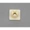Firebird License Plate Mounting Nut, Square Insert, Rear, 1967-1969