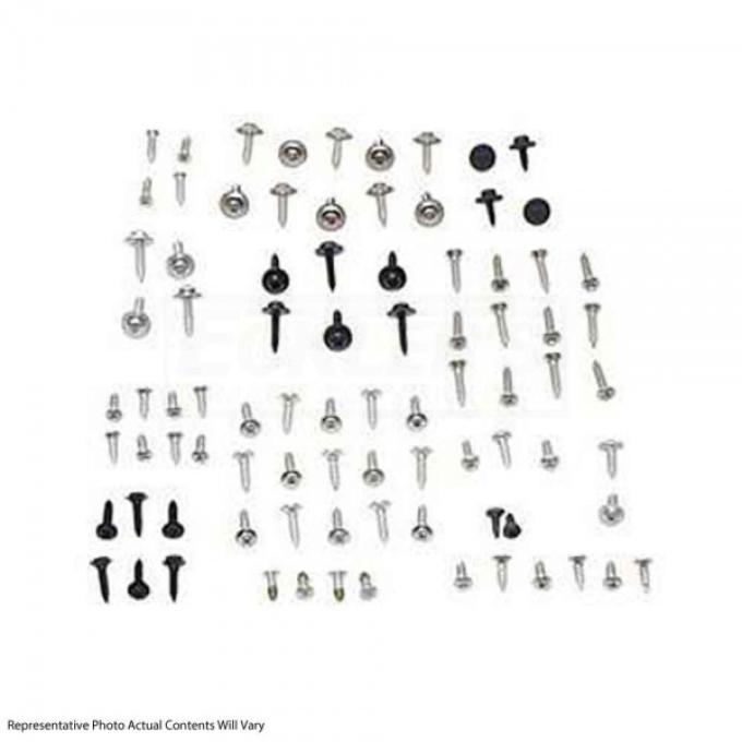 Nova Interior Screw Kit, Two Door, 1970