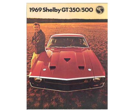 Ford Mustang Shelby Color Sales Brochure - 6 Pages - 15 Illustrations