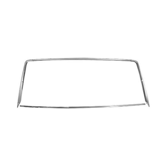 Ford Mustang Rear Window Moulding Kit - 4 Pieces - Coupe