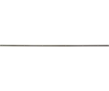 Ford Pickup Truck Bed Strip Set - Plain Steel - 7 Pieces - For Short, 6 1/2' Bed With Square-Punched Holes