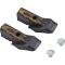 Ford Thunderbird Upper Vent Bar Channel Seals, Includes Rivets, 1964-66