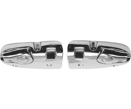 Chevelle Brackets, Sunvisor Support, Convertible, 1966-1967