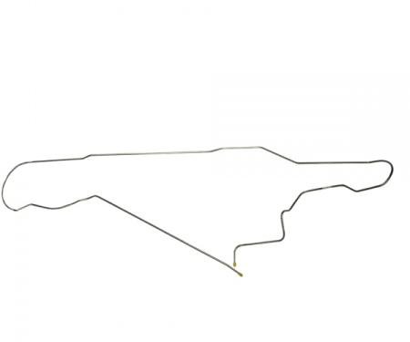 El Camino Fuel Return Line, One Piece 1/4 Inch, Stainless Steel, 1973-1977
