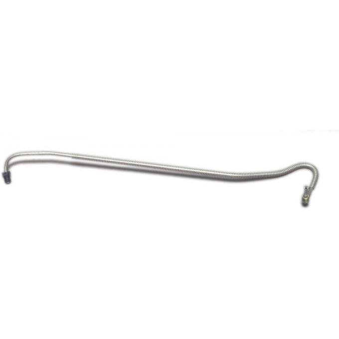 Corvette Brake Line, Proportioning Valve To Front Block, Left, Steel, 1974-1982