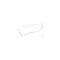 Chevy Long Fuel Line, Gas Tank To Fuel Pump Outside Frame, Stainless Steel, Dual 4-Barrel & Fuel Injection, 3/8, Small Block, 1956-1957