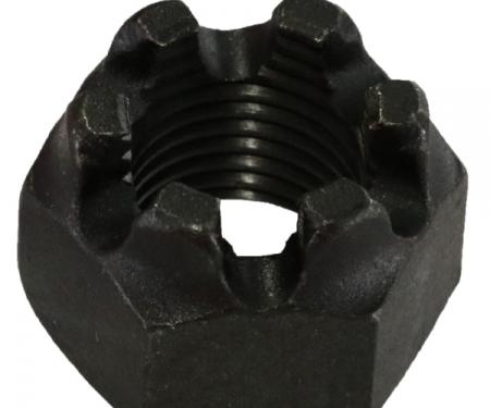 Castle Nut - Black Oxide - 9/16 - 18