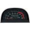 Firebird Tachometer, Hood, 5500-8000 Redline, 1967