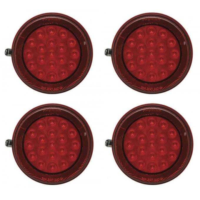 Corvette LED Taillight Kit, 1984-1990