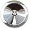 Chevelle Air Cleaner Top, Open Element, 14 Diameter, Chrome, 1964-1972