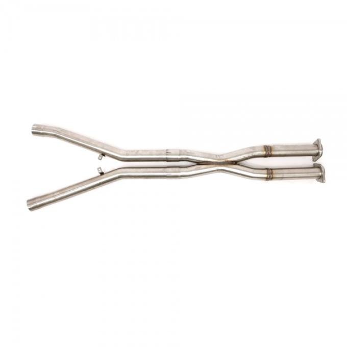 Corvette B&B Triflo 2.5" Exhaust X-Pipe, 2005-2008