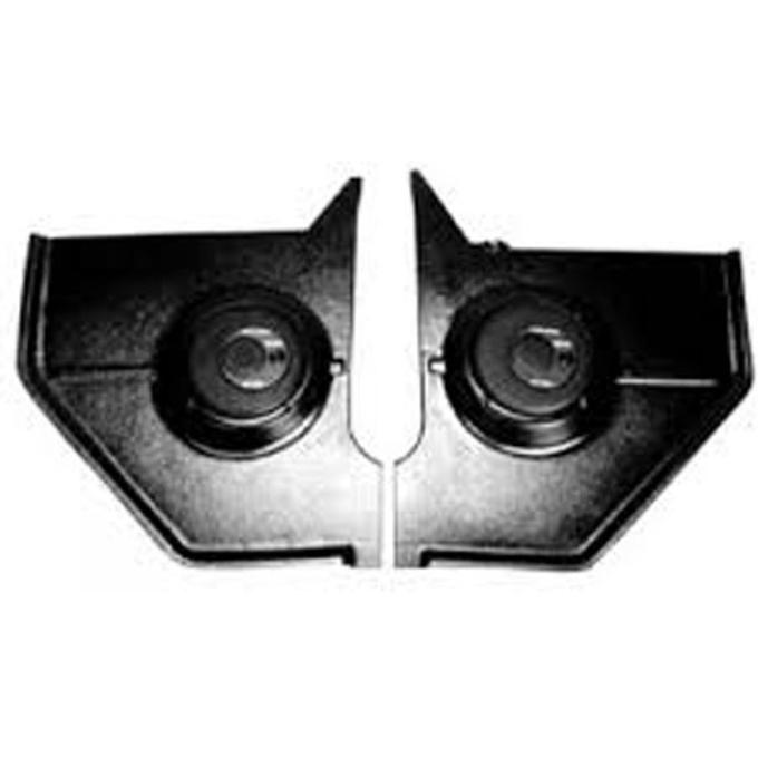 Ken Harrison Combination Speaker and Kick Panel, 6.5" Speaker, 67-68 Mustang Convertible