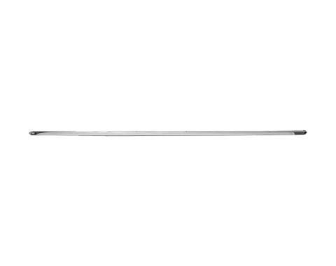 Ford Mustang Rocker Panel Moulding - Right - Bright Metal