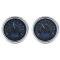 Chevy Truck Analog Dash Gauges, Dakota Digital, Carbon Fiber With Blue Display, 1947-1953
