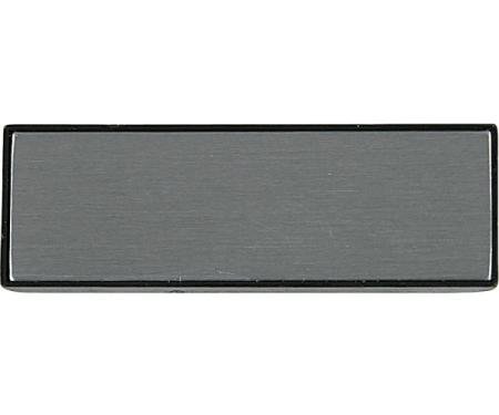 Door Pull Strap Insert, Brushed Aluminum, 1976-1987