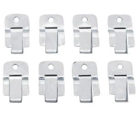 Chevy Mr. Gasket Oil Deflecting Rocker Arm Clips, 1955-1957