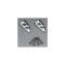 Chevy Grab Strap Bezels, 2-Door Sedan & Wagon, 1955-1957