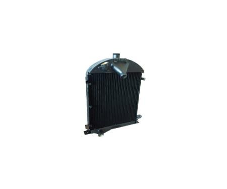 Model A Ford Radiator - Pressurized - 2 Row - 10 Fins Per Inch - Flat Tube