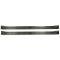 Camaro Door Sill Plates, With Fisher Emblem, 1967-1969
