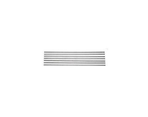 Chevy Truck Bed Strips, Steel, Short Bed, Step Side, Unpunched, 1960-1966