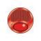 Model A Ford Tail Light Lens - Glass - Red