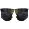 Chevy Gravel Shields, 2-Door, Rear Fender, Rubber, 1951-1952
