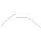 El Camino Drip Rail Moldings, Rear, 1978-1987